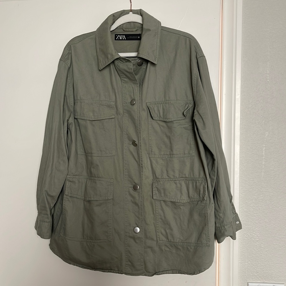Zara military style jacket